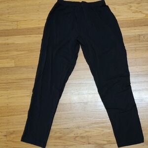 Women's Maternity Black Chinos